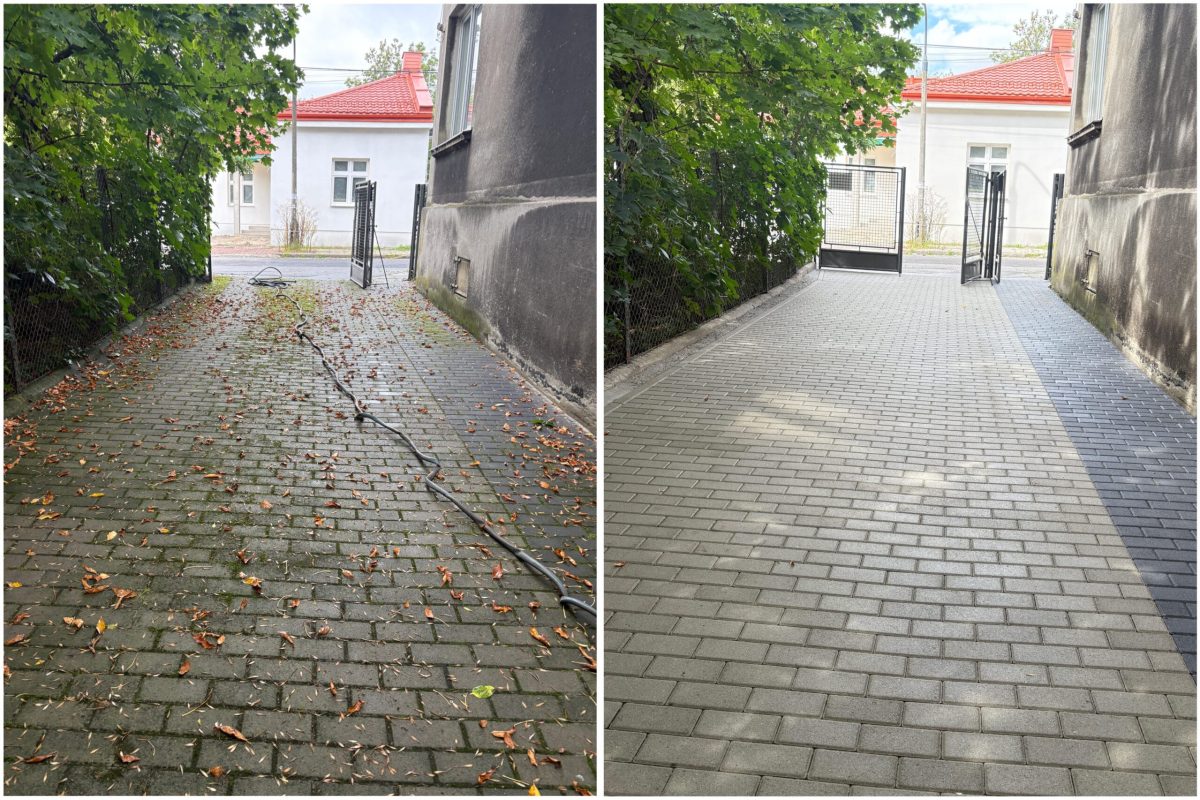 mycie kostki kraków